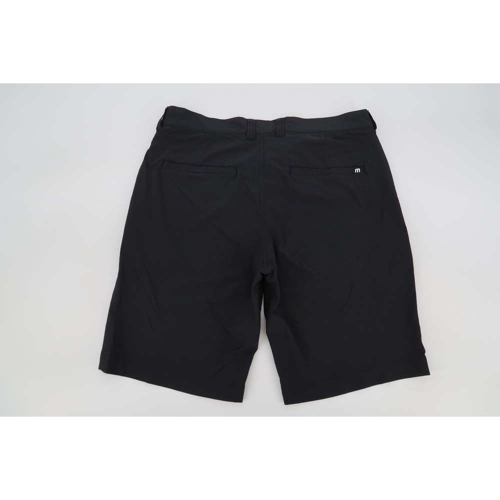 Travis Mathew Carlsbad Golf Shorts Mens 32 Black Performance Stretch 9" Inseam - Picture 2 of 10